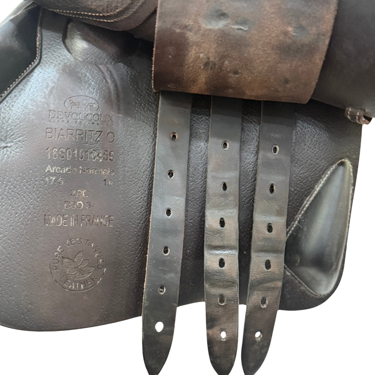 Devoucoux Biarritz O Grain 17.5” Used Close Contact Saddle