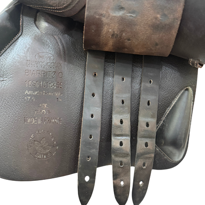 Devoucoux Biarritz O Grain 17.5” Used Close Contact Saddle