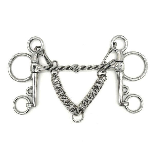 Jake Adams Twisted Wire Pelham Bit