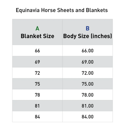 Equinavia Arktis Extended Neck Mid Weight Turnout Blanket 200g