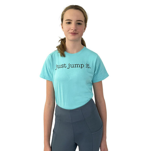 Equine & Design Youth "Just Jump It" Short Sleeve Shirt