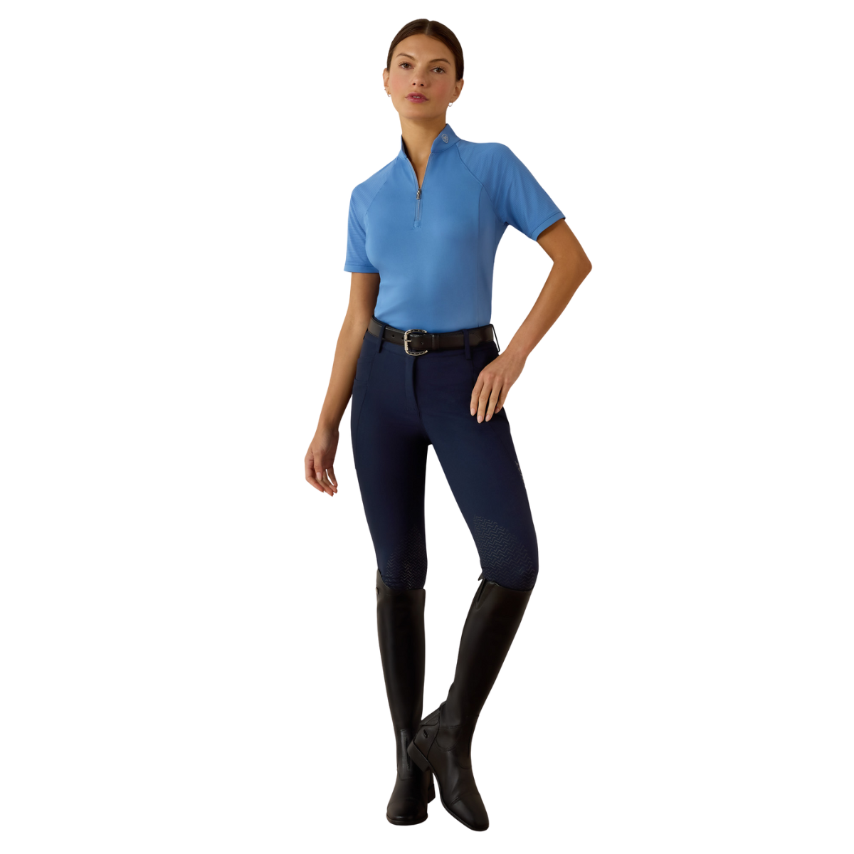 Ariat Women's Soquel 1/4 Zip Short Sleeve Baselayer