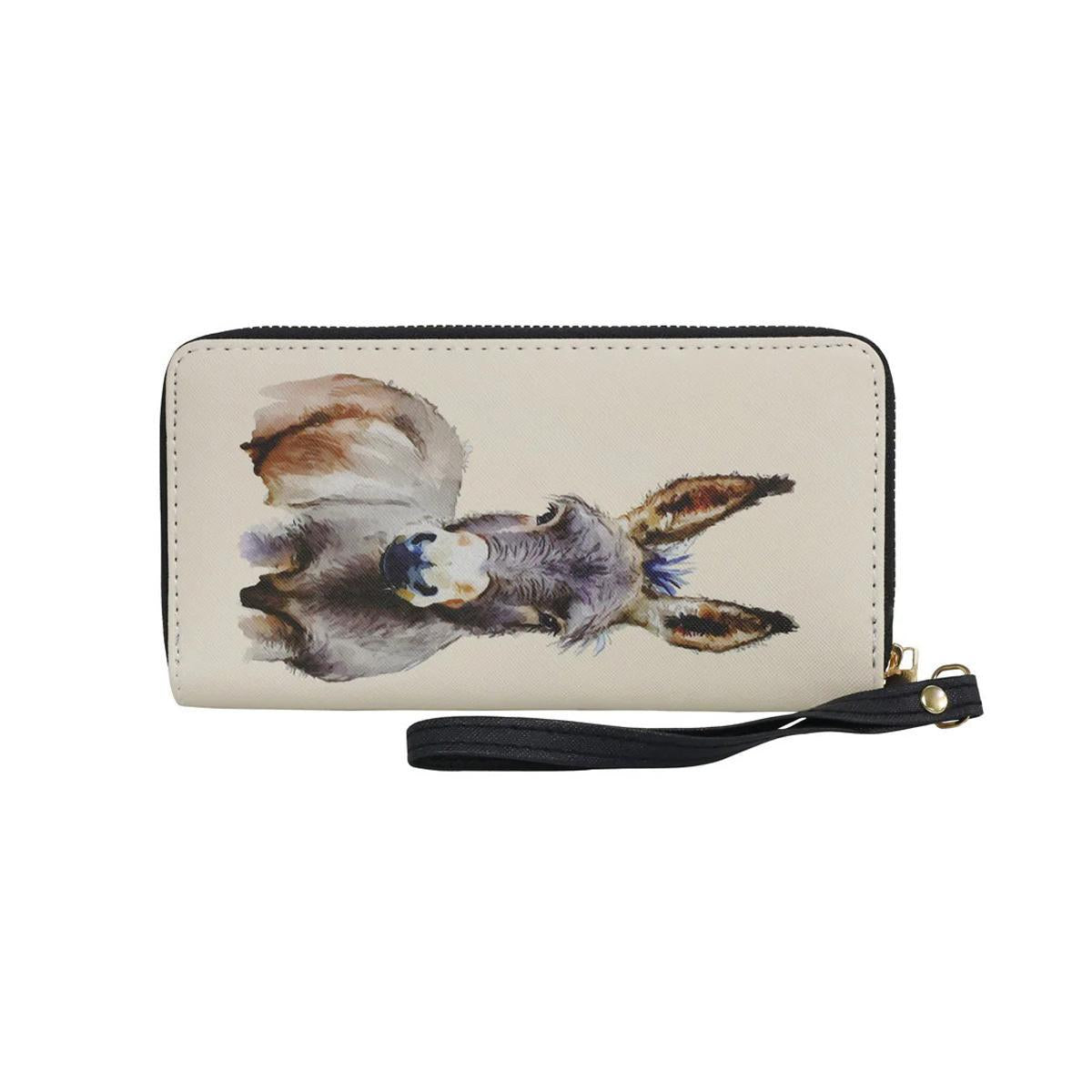 AWST Int'l Look At Me Donkey Clutch Wallet
