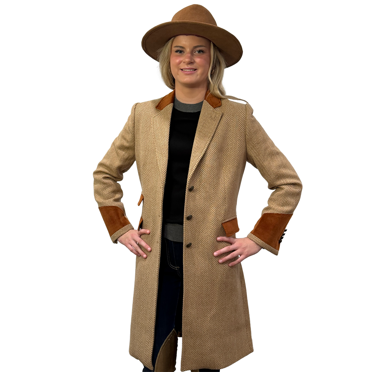 Welligogs Women's Demelza Wool Coat