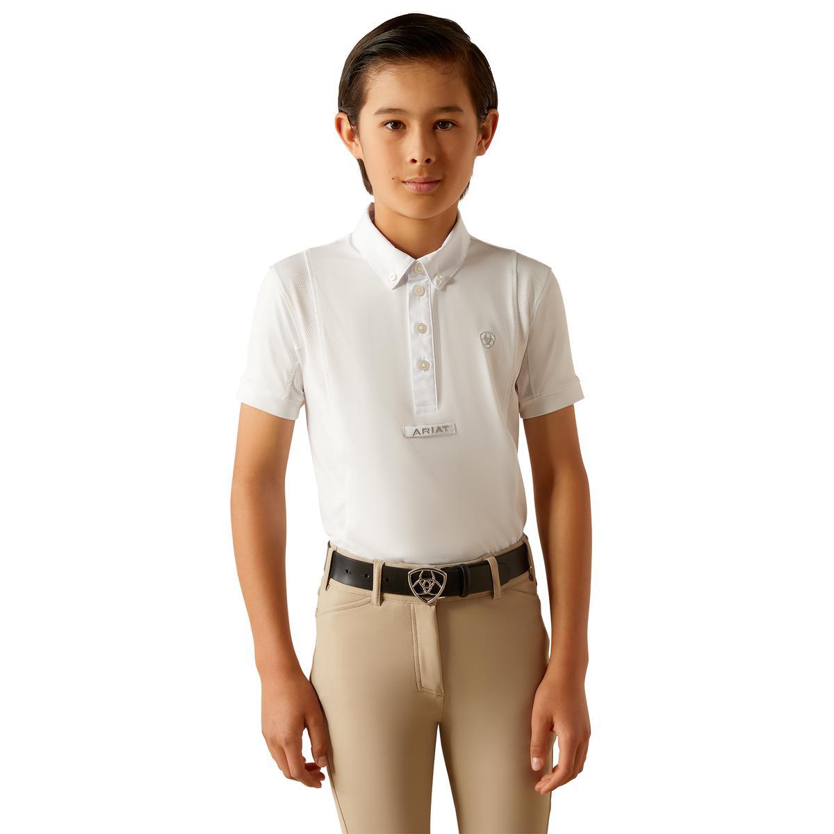 Ariat Youth Tek Short Sleeve Show Shirt