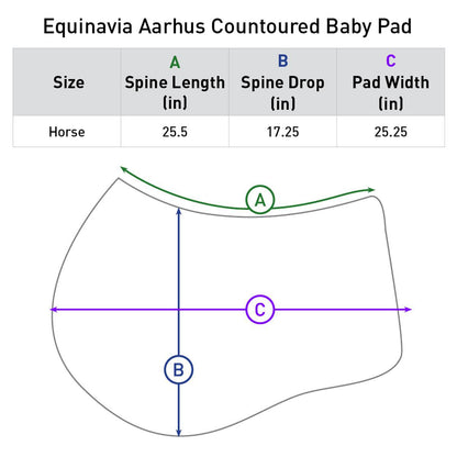 Equinavia Aarhus Countoured Baby Pad