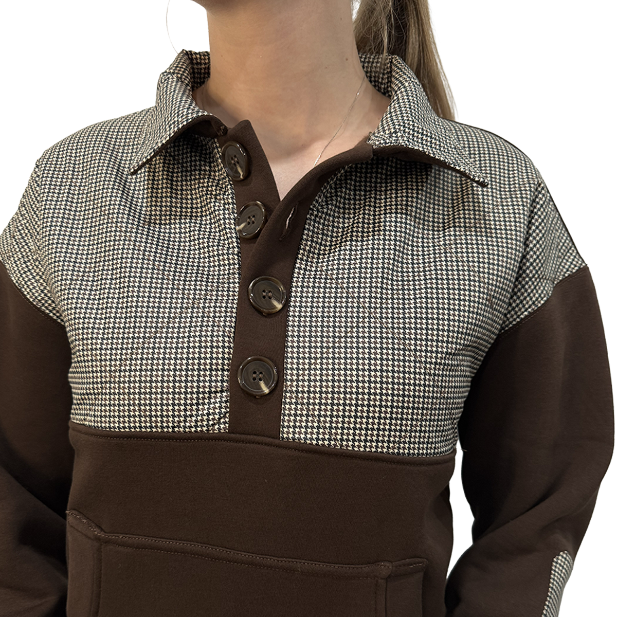 Dapplebay Women's Heirloom Quilted Pullover