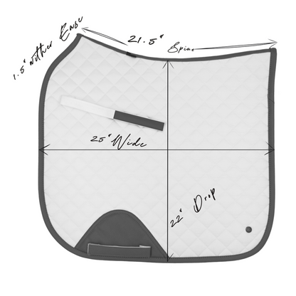 Sixteen Cypress Daily Sport Dressage Saddle Pad