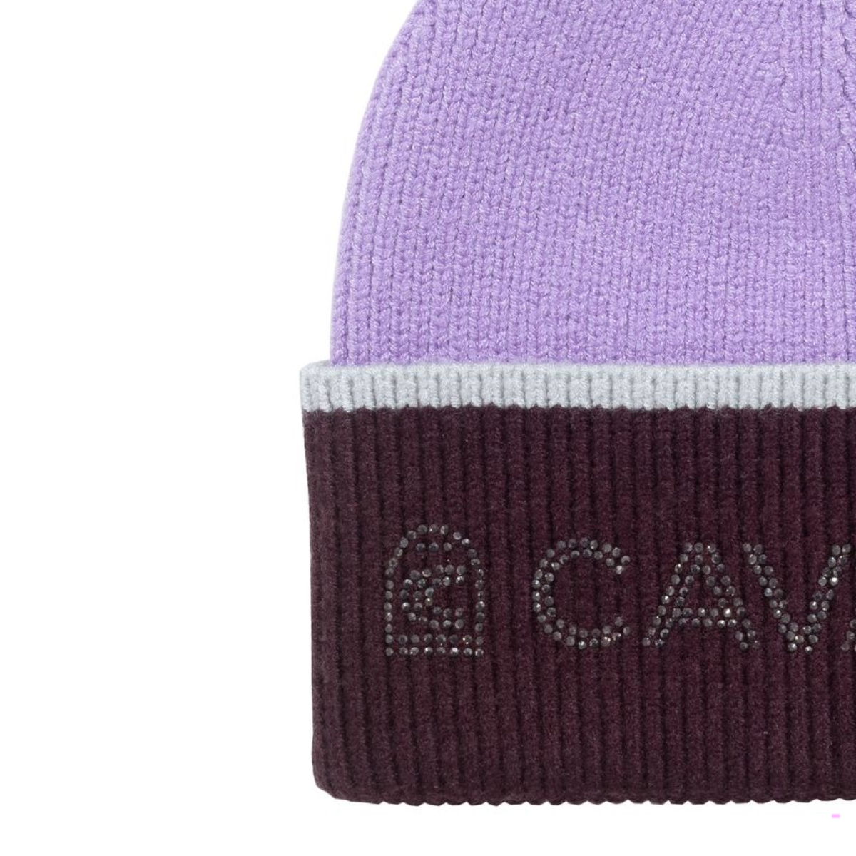 Cavallo Women's Cavaldina Knitted Hat-ced Lilac-Logo View