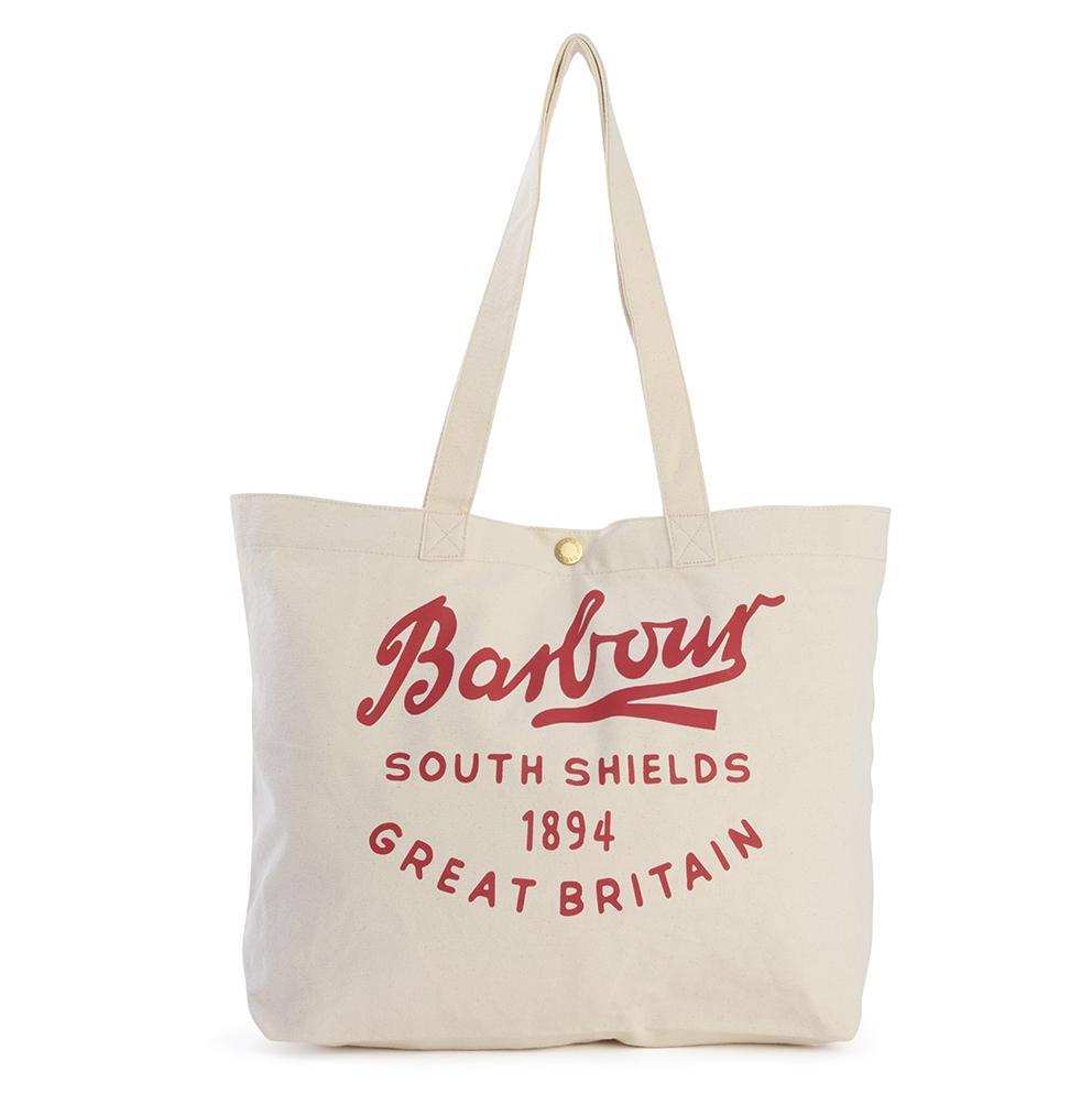 Barbour Script Tote Bag