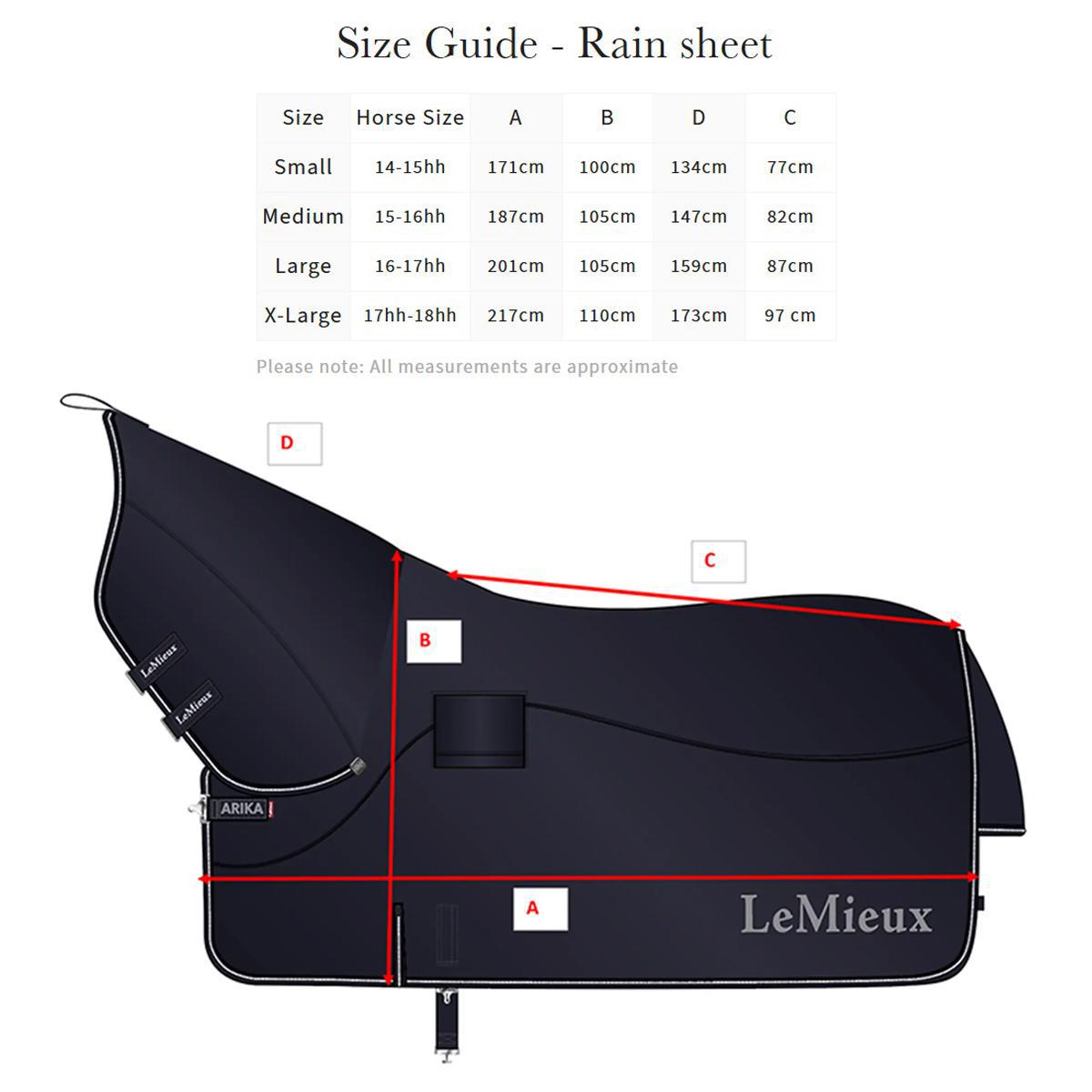 LeMieux Rain Sheet