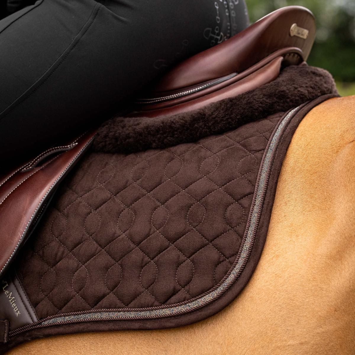 LeMieux Crystal Suede Close Contact Pad