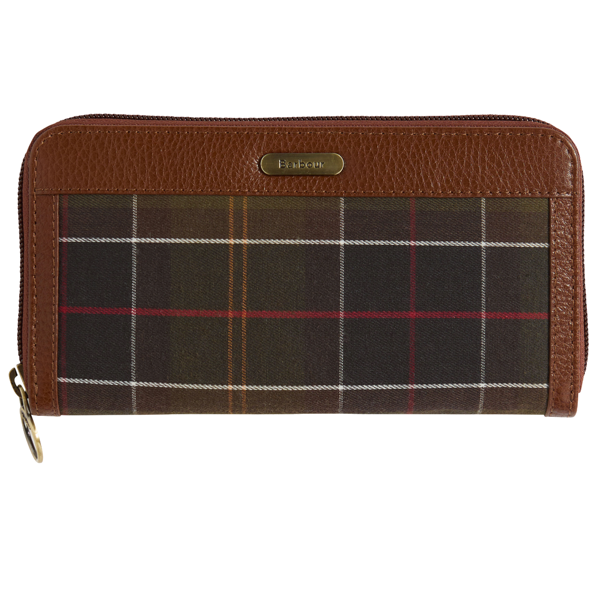 Barbour Daphne Tartan Purse, classic tartan, front view