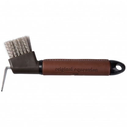 Equinavia Horze Maddox Leather Handle Hoof Pick