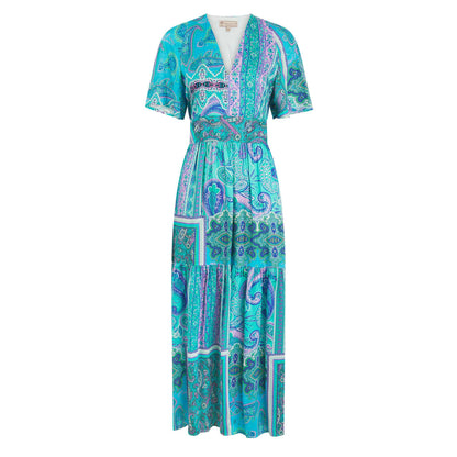 Welligogs Women's Daphne Turquoise Dress