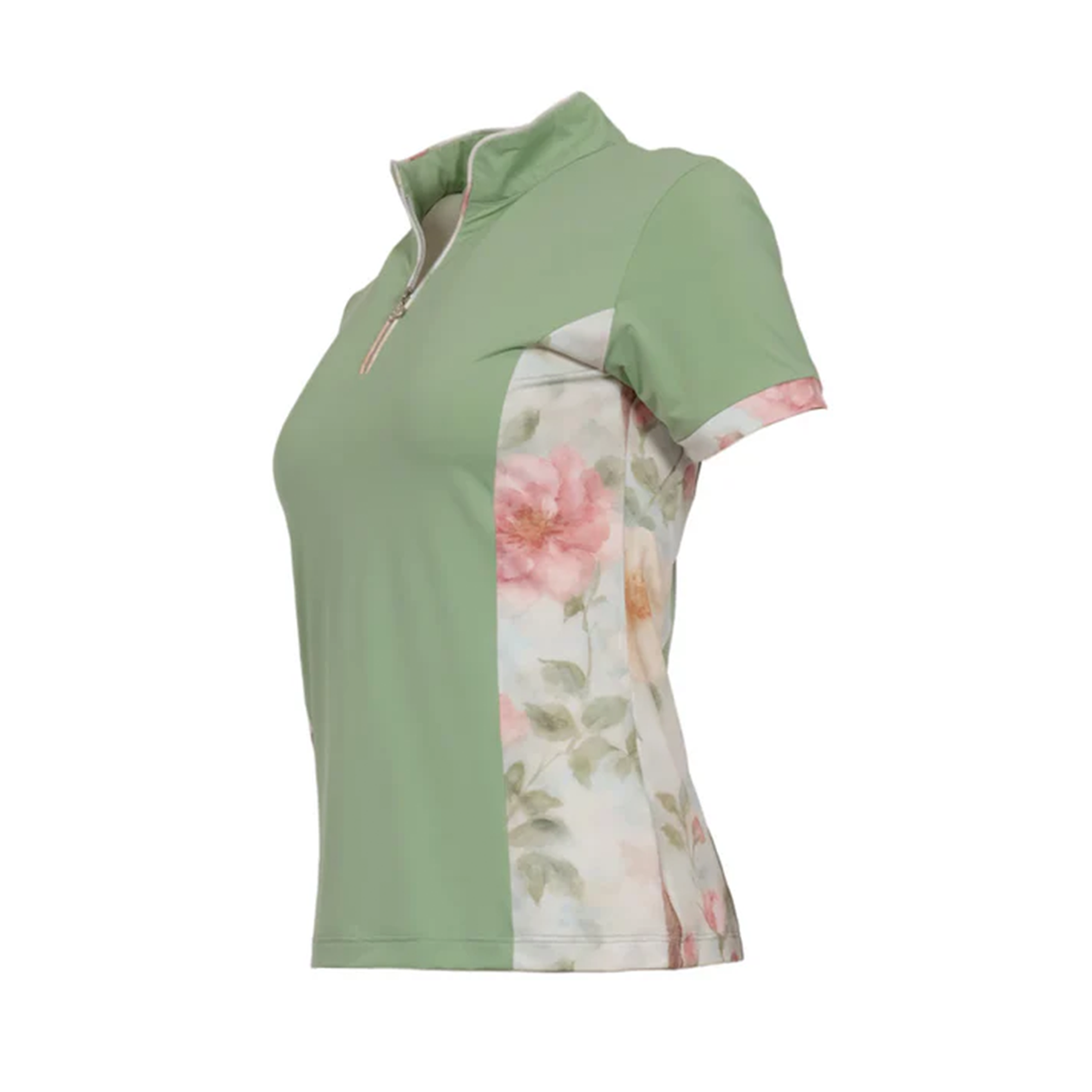 Dapplebay Women's Grace 1/4 Zip Short Sleeve Riding Top