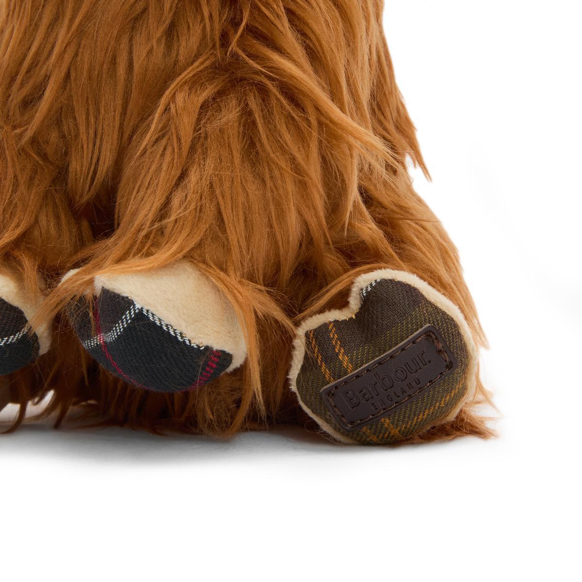 Barbour Highland Cow Dog Toy