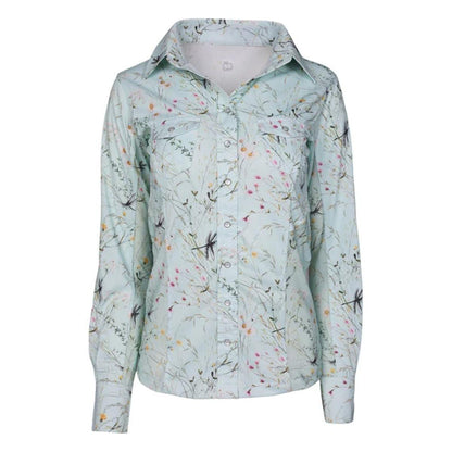 Dapplebay  Dragonfly Meadow Button Down Western Shirt