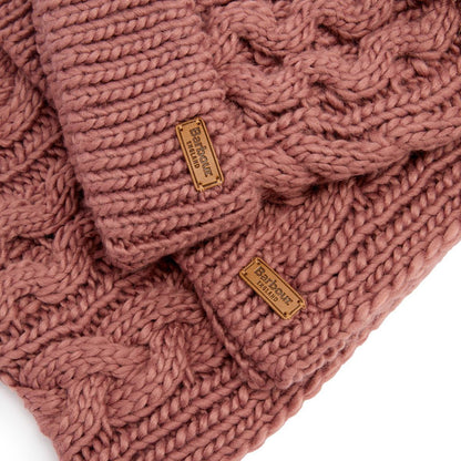 Barbour Penshaw Beanie & Scarf Gift Set