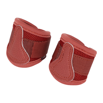 LeMieux Toy Pony Mesh Brushing Boots-Russet-Front View