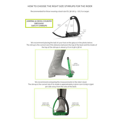 Venice Tech Turin Hunter Stirrups