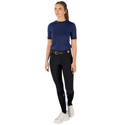 Maya Delorez Women's Soft T-Shirt-Royal Blue-Front View