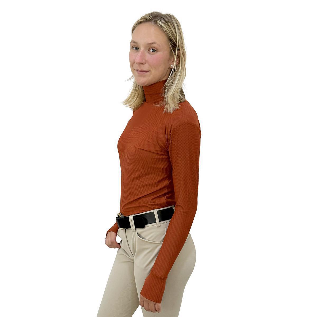 Kismet Alexa Solid Turtleneck Schooling Shirt - Sale