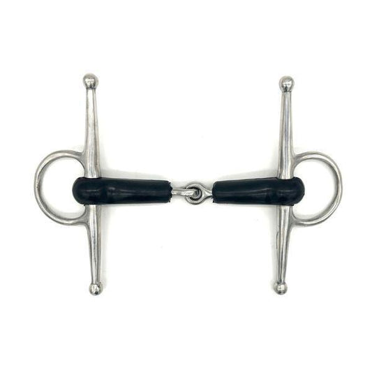 Jake Adams Rubber Single Joint Full Cheek Bit