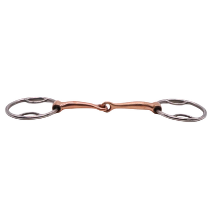 Jake Adams Single Jointed Copper Beval Bit