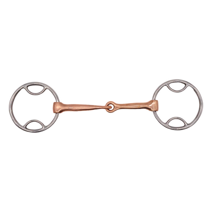 Jake Adams Single Jointed Copper Beval Bit