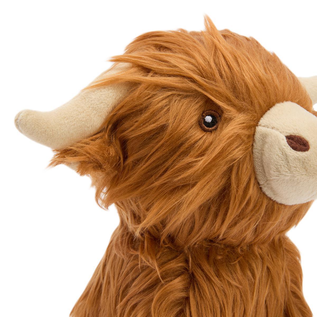 Barbour Highland Cow Dog Toy