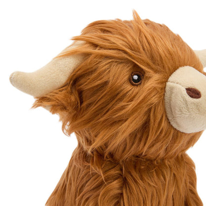 Barbour Highland Cow Dog Toy