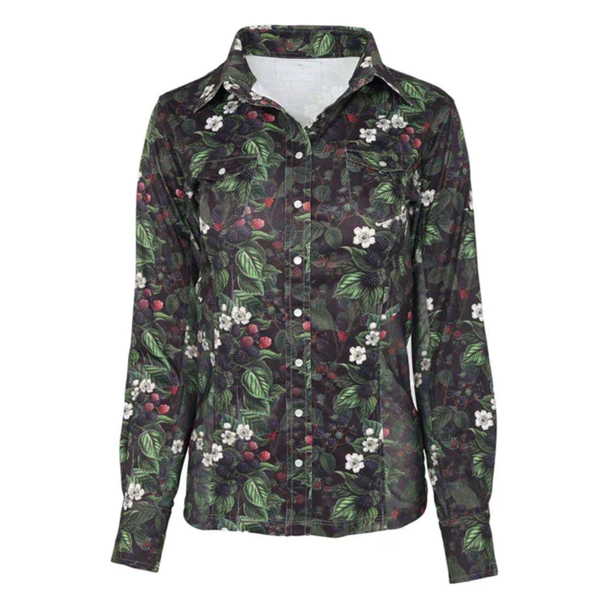 Dapplebay Women's Blackberry Daze Western Top