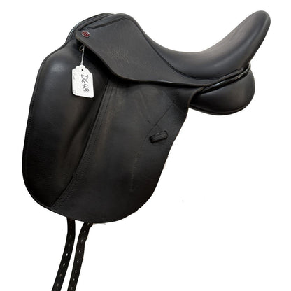 Dresch 17.5” Verdades Tree Used Monoflap Dressage Saddle