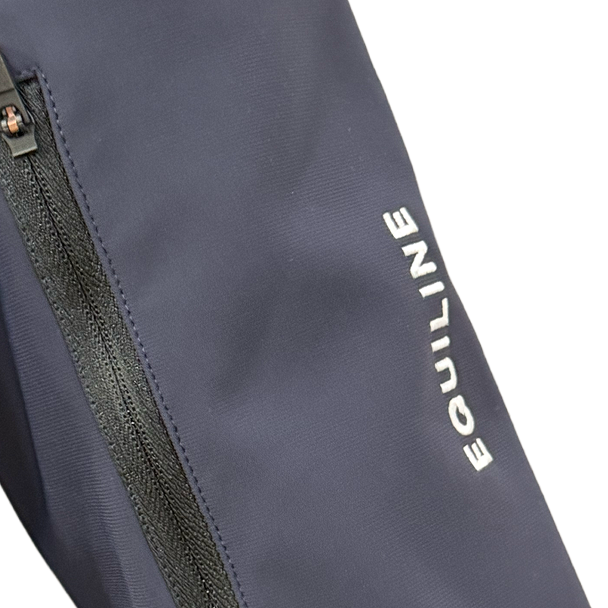 Equiline Women's ENTREC Softshell Jacket-Navy-Arm View