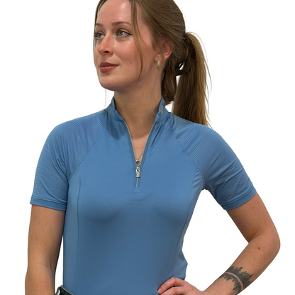 Ariat Women's Soquel 1/4 Zip Short Sleeve Baselayer