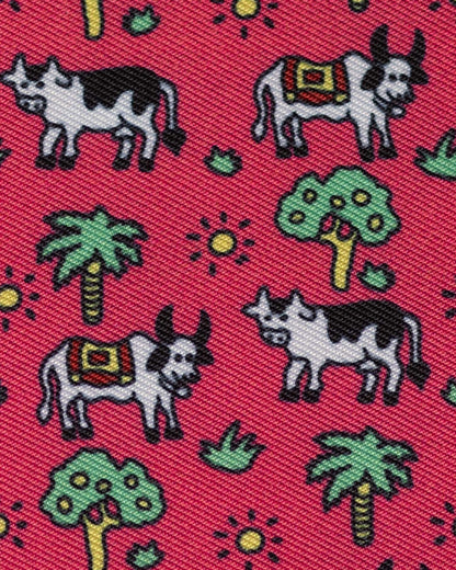 Essex Classics  Steer Me Right Ladies Talent Yarn Straight Collar Short Sleeve Show Shirt