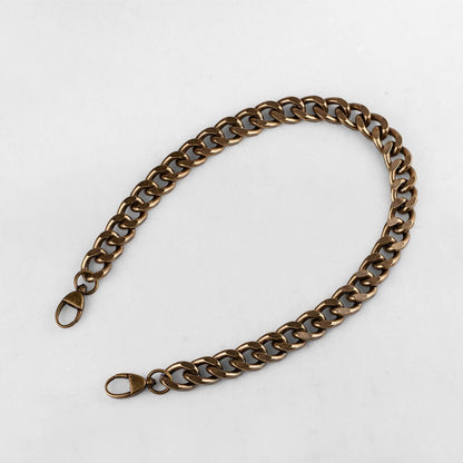 Urban Equestrian  Chunky Curb Antique Brass Chain Strap