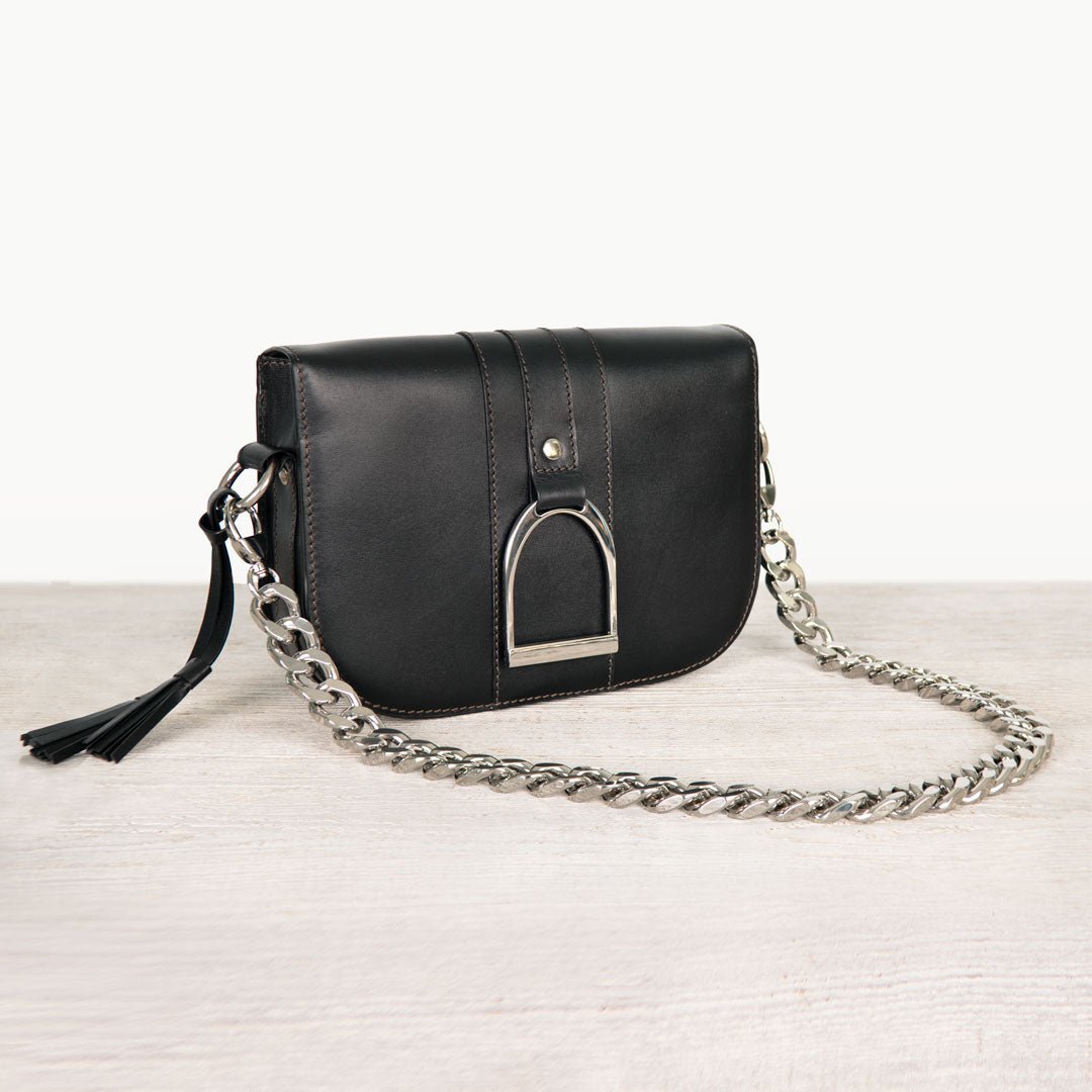 Urban Equestrian  Chunky Curb Nickel Finish Chain Strap
