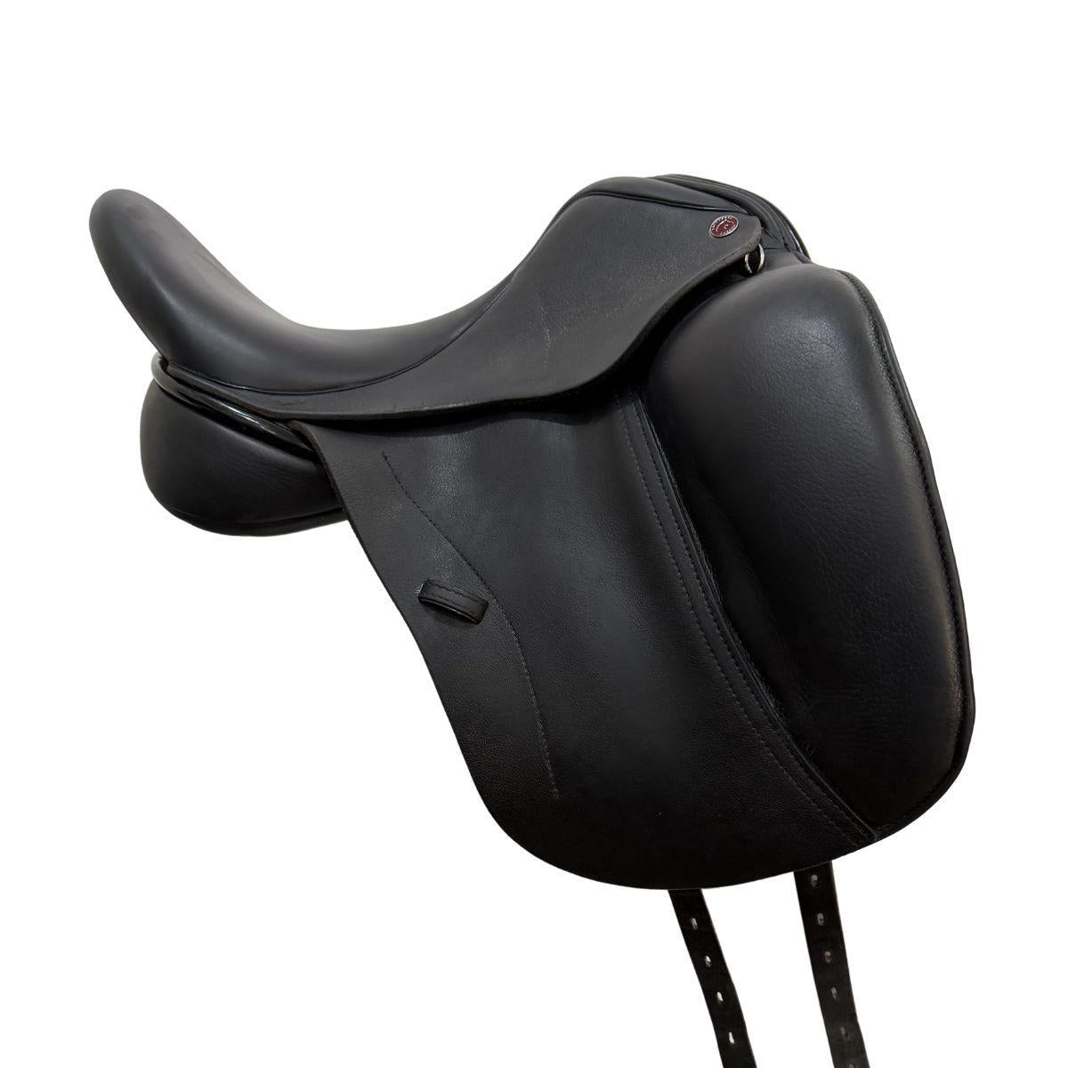 Dresch 17.5” Verdades Tree Used Monoflap Dressage Saddle