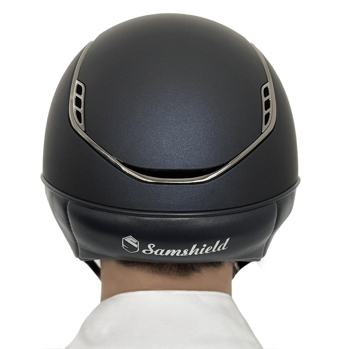 bike helmet near me with shield Samshield 2.0 Miss Shield Shadowmatt Helmet Black / 7 3/8 L (59cm)