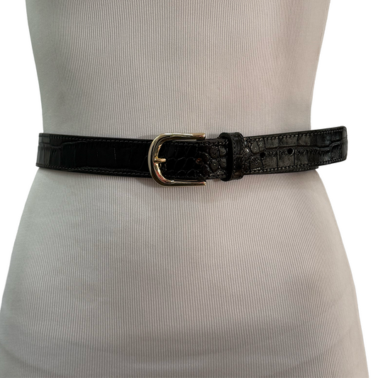 Tailored Sportsman What a Croc Skinny Belt