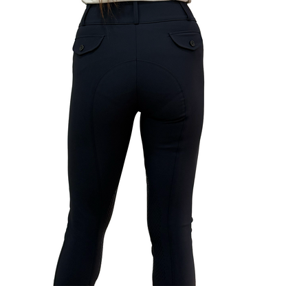 Tailored Sportsman Ladies TechLight Front Zip Boot Sock Silicone Patch Breeches