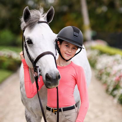 TKEQ Kid's Kennedy Mini Seamless Long Sleeve Shirt