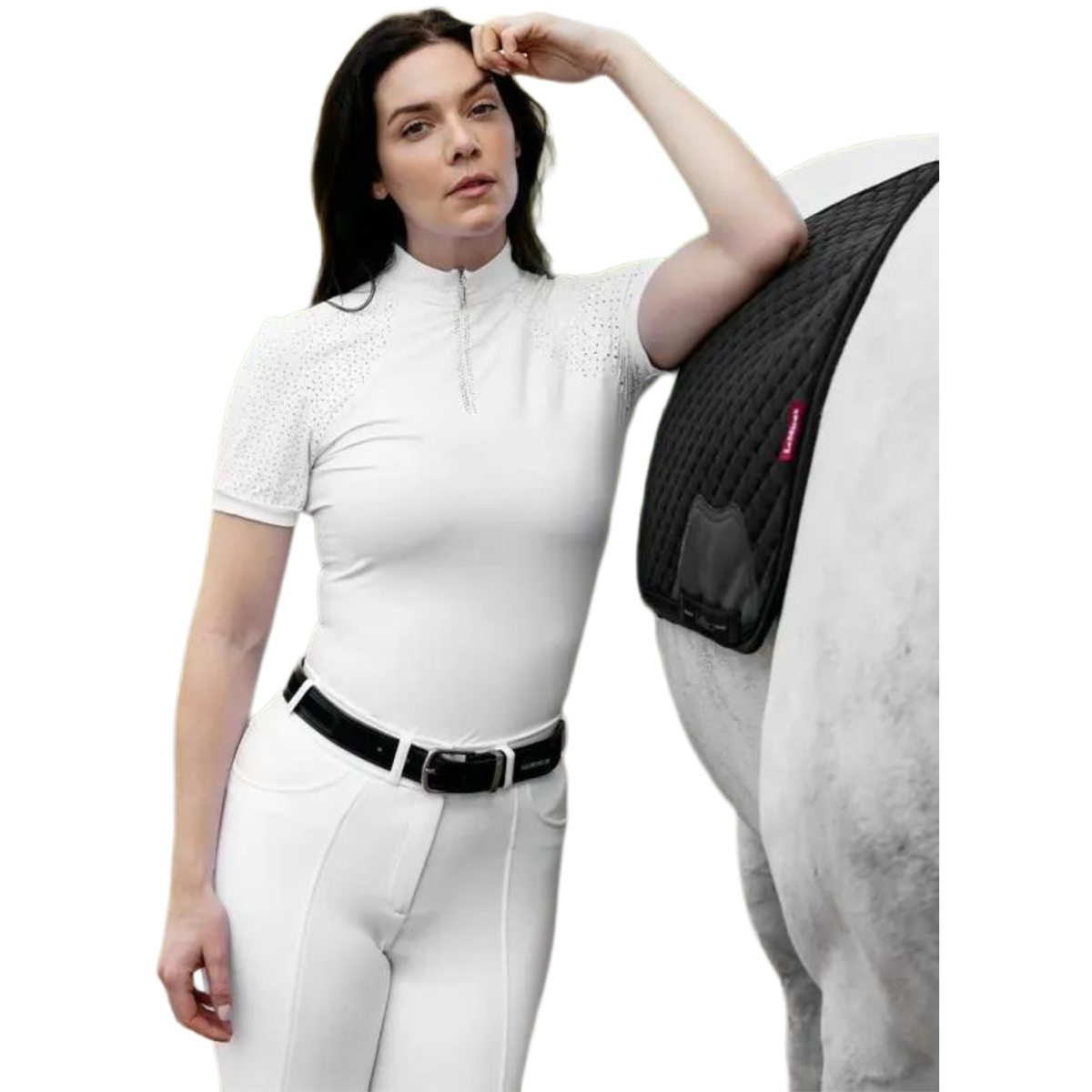 LeMieux Brilliance Verity Short Sleeve Show Shirt