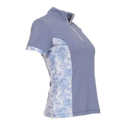 Dapplebay Women's Grace 1/4 Zip Short Sleeve Riding Top