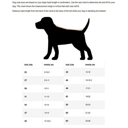 Back on Track Deep Nights Dog Coat