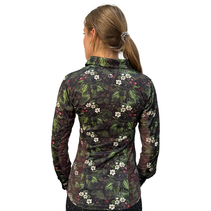 Dapplebay Women's Blackberry Daze Western Top