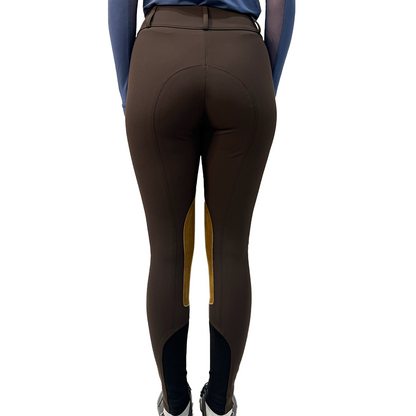 Tailored Sportsman Mid Rise Front Zip TechLight Knee Patch Breech