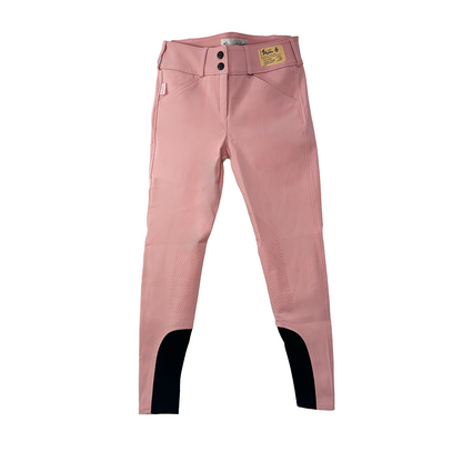 Tailored Sportsman Girls Low Rise Sock Bottom Silicone Patch Med-Weight Breeches